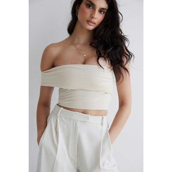 Re Ona Athena Top - S - Ivory - Picture 5 of 6